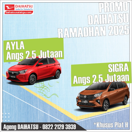 KREDIT PROMO LEBARAN DAIHATSU SALATIGA TERBAIK 2025