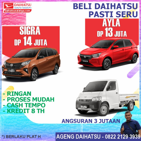 BIG PROMO TERBARU 2025 DAIHATSU SALATIGA