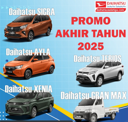 BIG PROMO AKHIR TAHUN AYLA SIGRA XENIA GRAN MAX TERBARU 2025 DAIHATSU SALATIGA